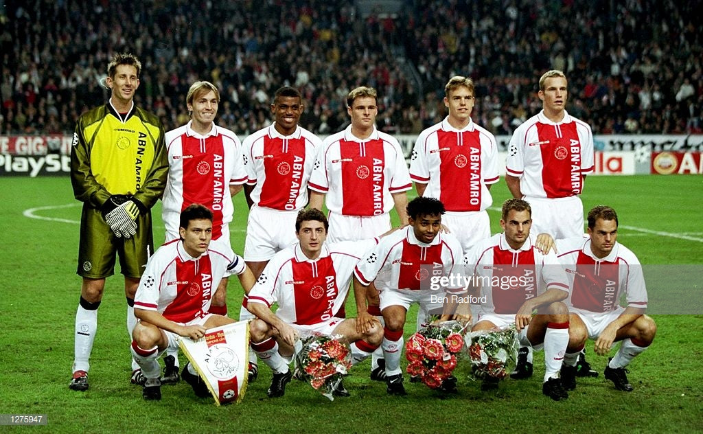 AJX 1998-1999 Home UCL Jersey