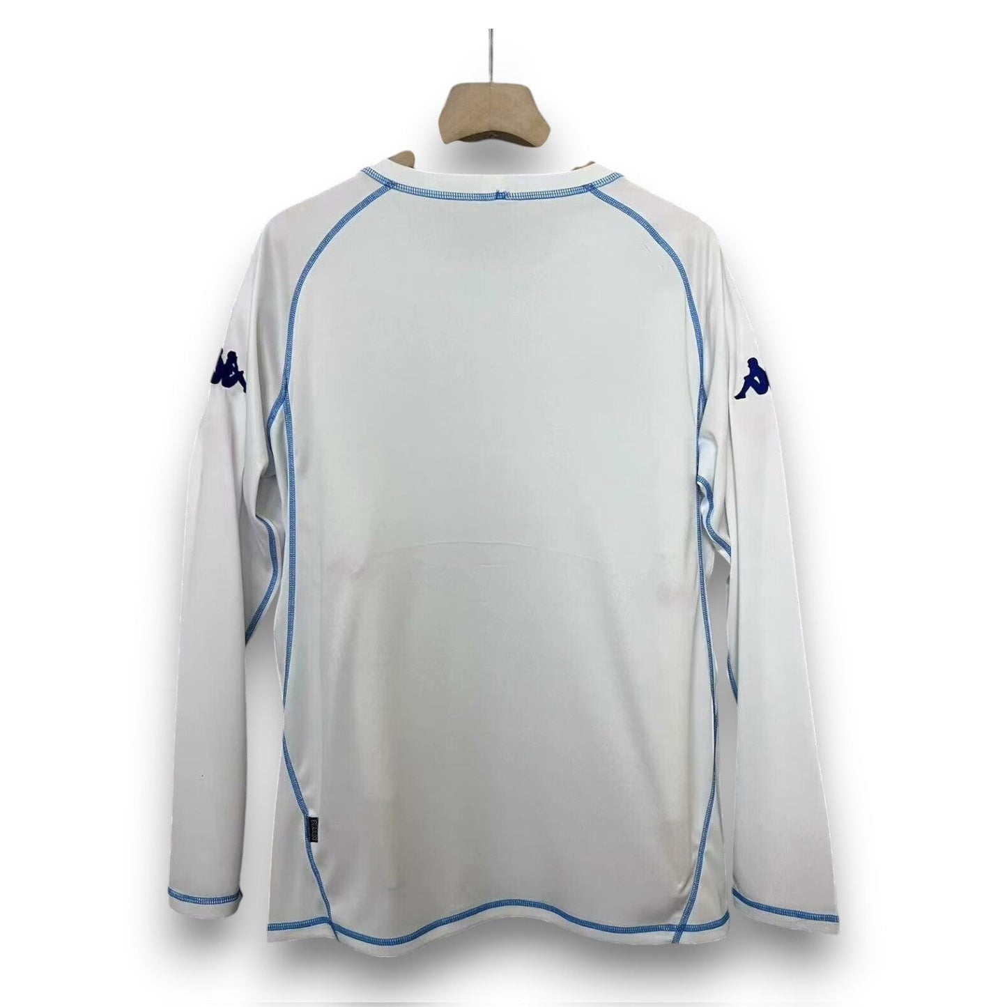 JC Auxerre 2003-2004 Long Sleeve Home Shirt