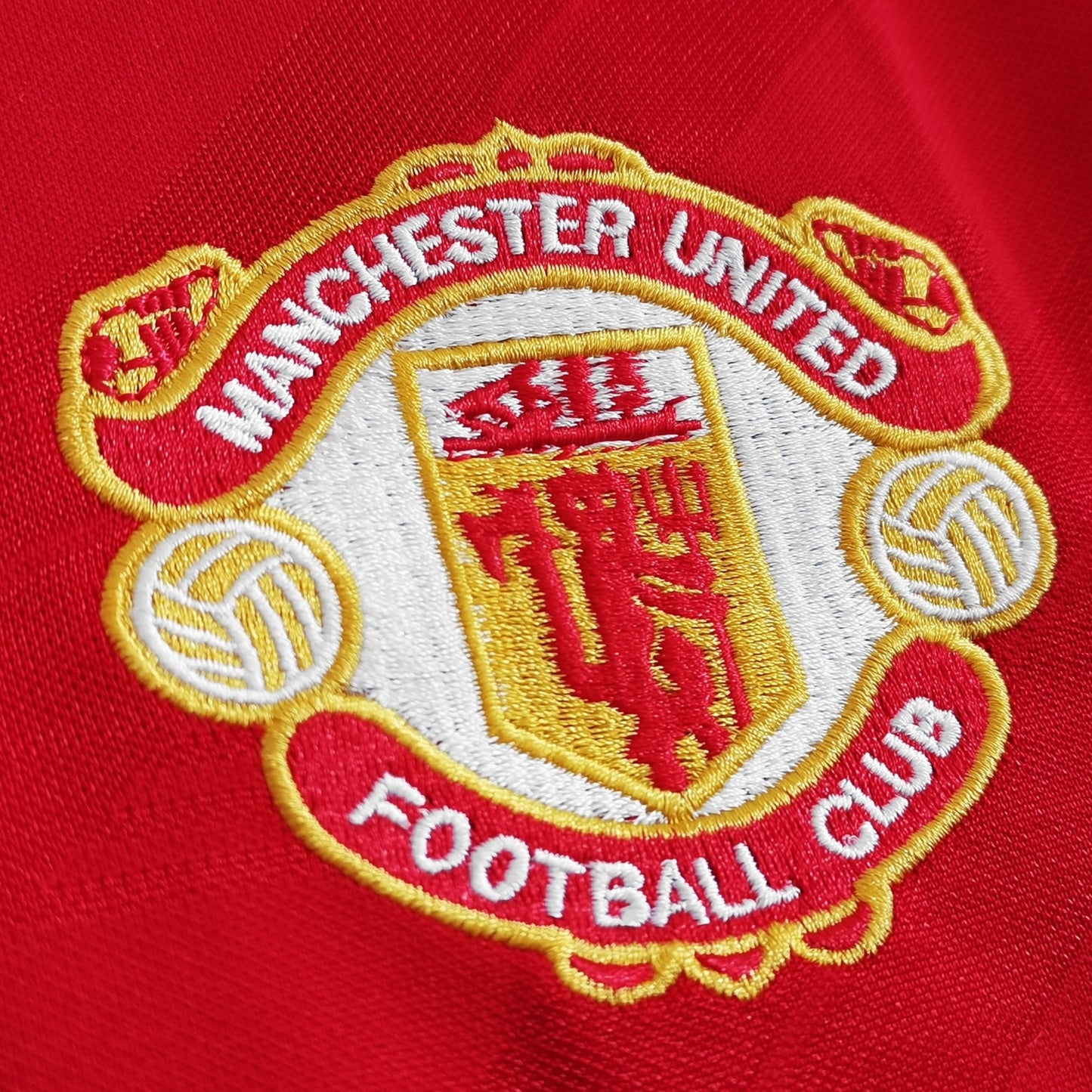 Manchester United 1986-1988 Home Long Sleeve Jersey