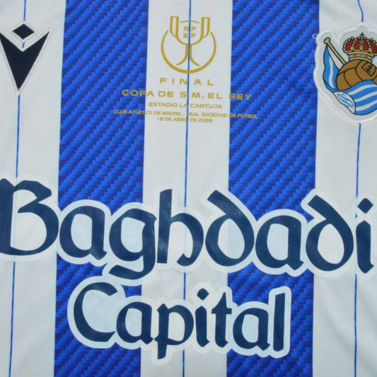 Camiseta Real Sociedad 2025-2026 Final Copa del Rey