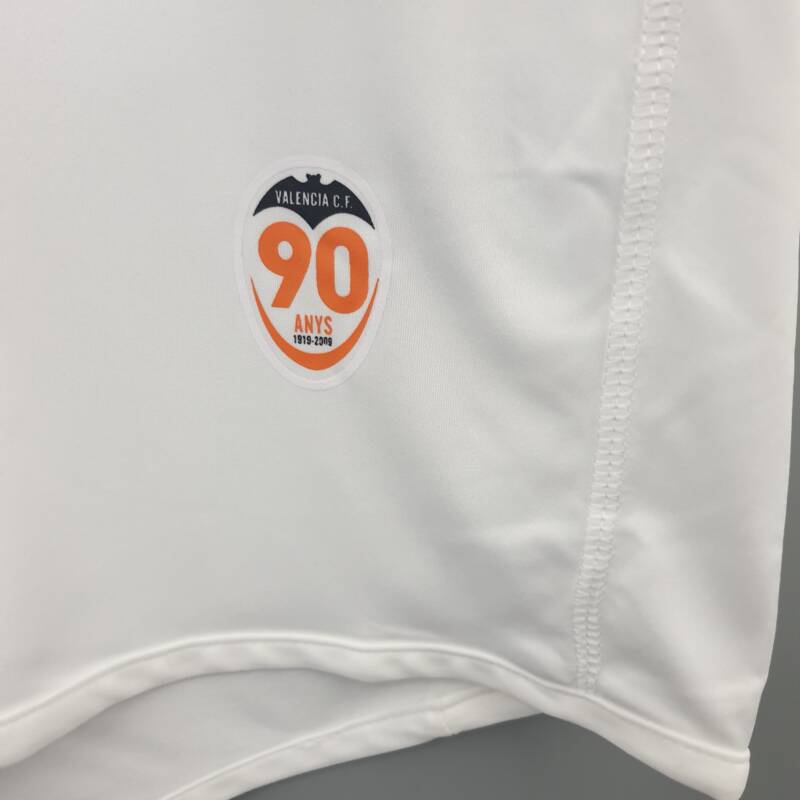 Valencia CF 2009-2010 Home 90th Anniversary Shirt