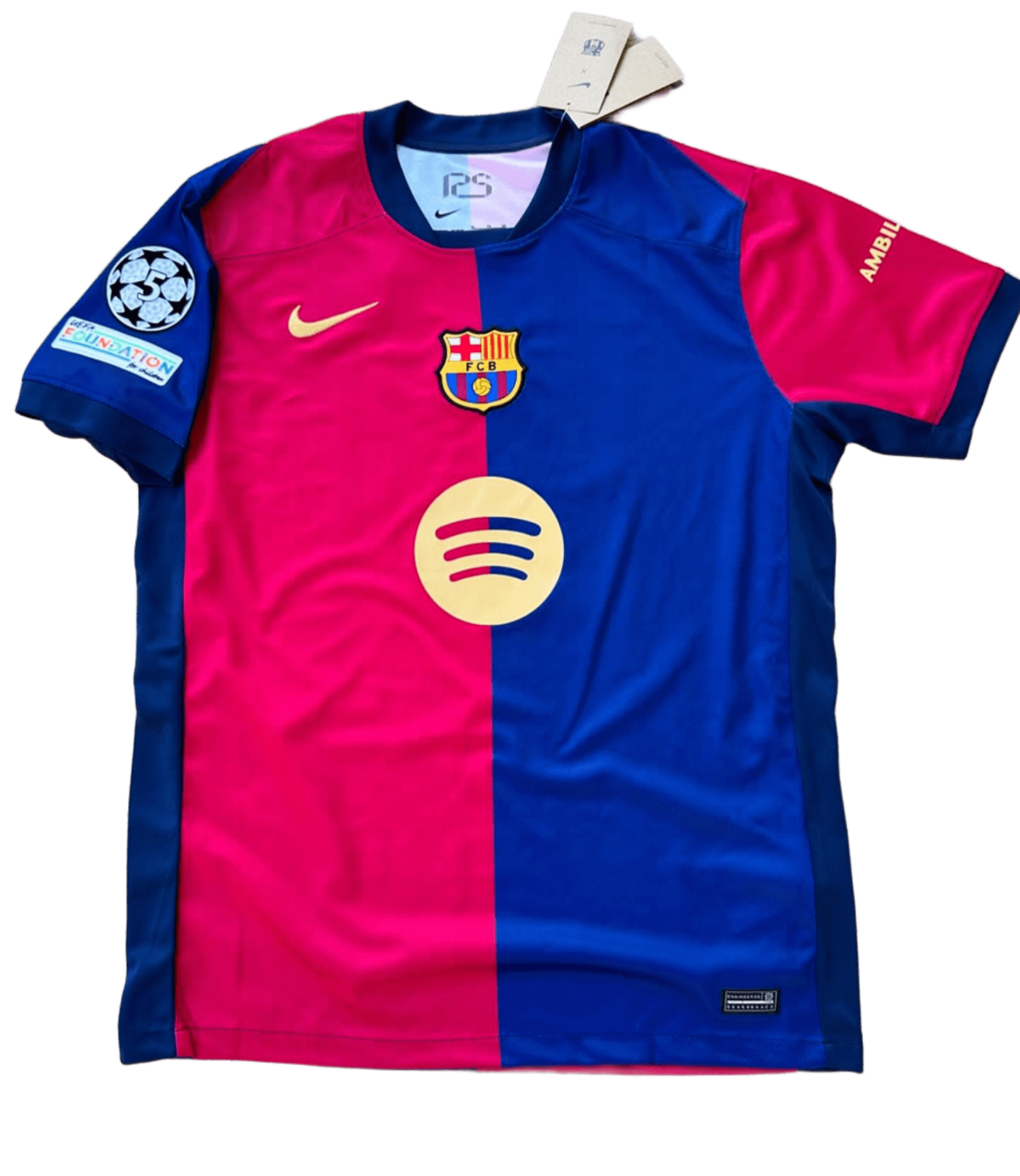 Futbol Club Barcelona Camiseta Adulto 1a Equipación 24-25 uniseks Futbol Club Barcelona Camiseta Adulto 1a Equipación 24-25 uniseks