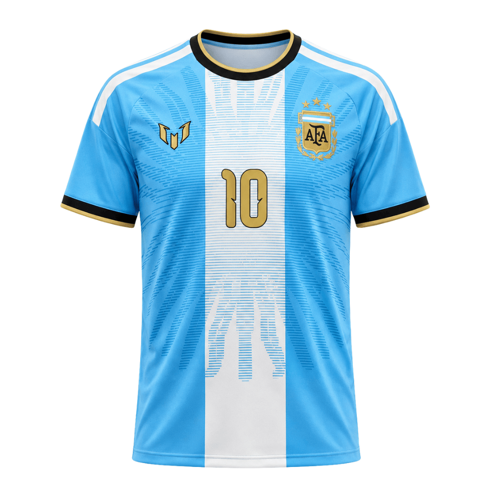 Lionel Messi 10 Argentina 2026/27 Camiseta Local Dorada “Farewell”