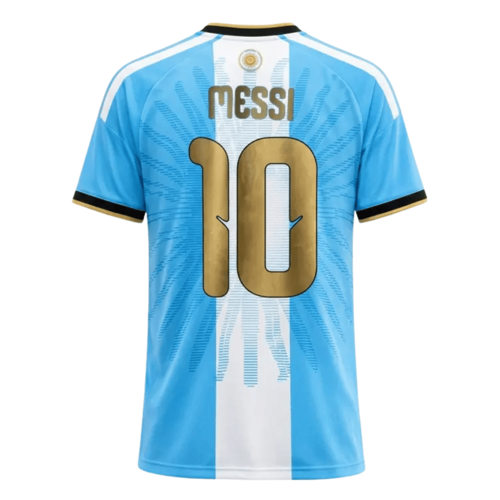 Lionel Messi 10 Argentina 2026/27 Camiseta Local Dorada “Farewell”