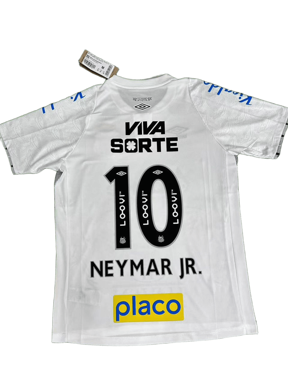 NEYMAR JR 10 Santos 2025 Home Shirt