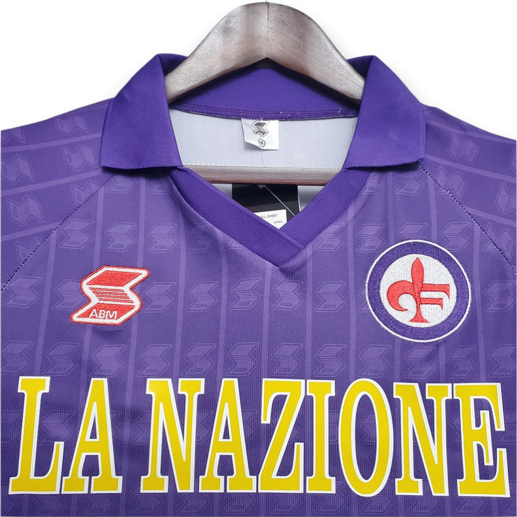 AC Fiorentina 1989-1990 Home Shirt