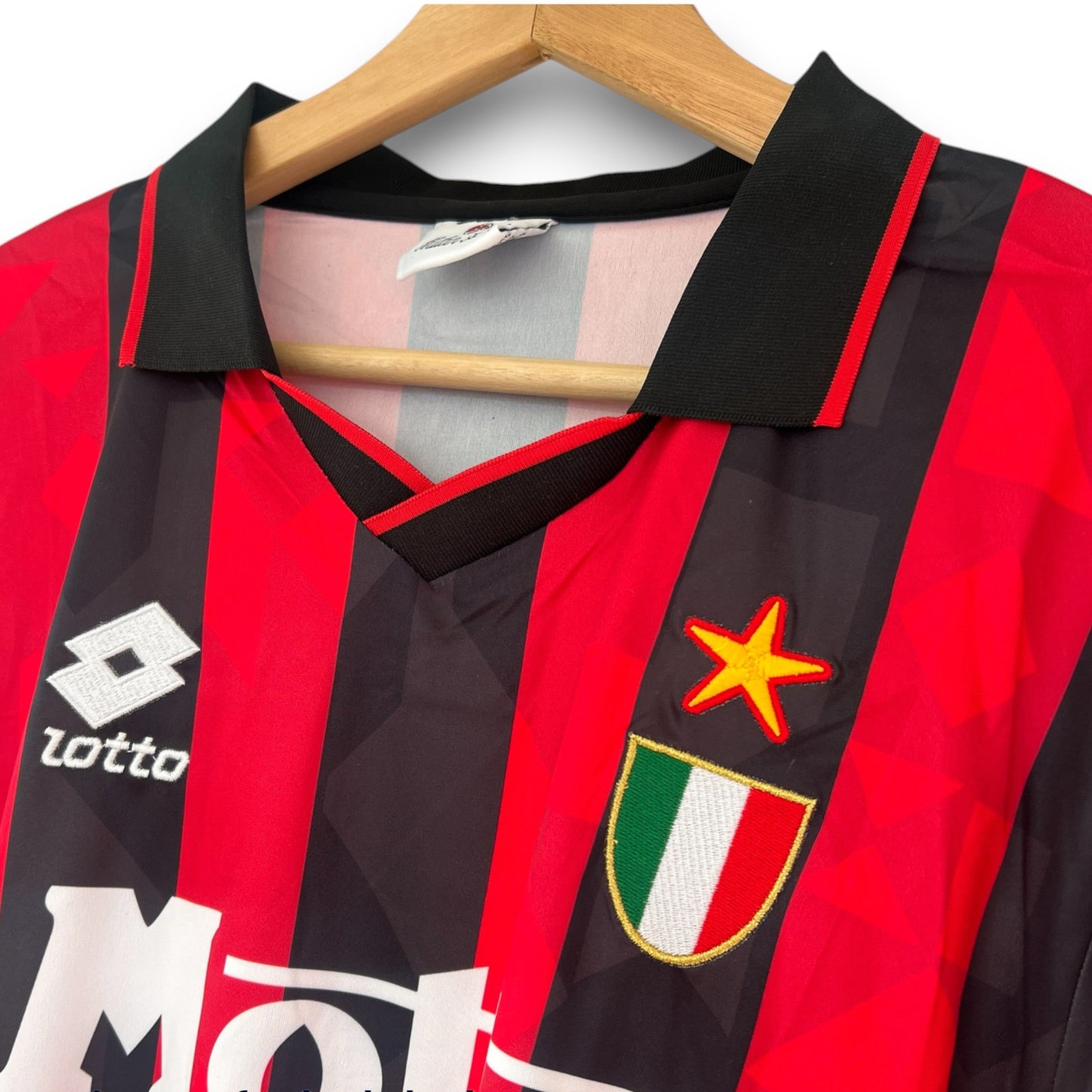 AC Milan 1993-1994 Home Long Sleeve Jersey