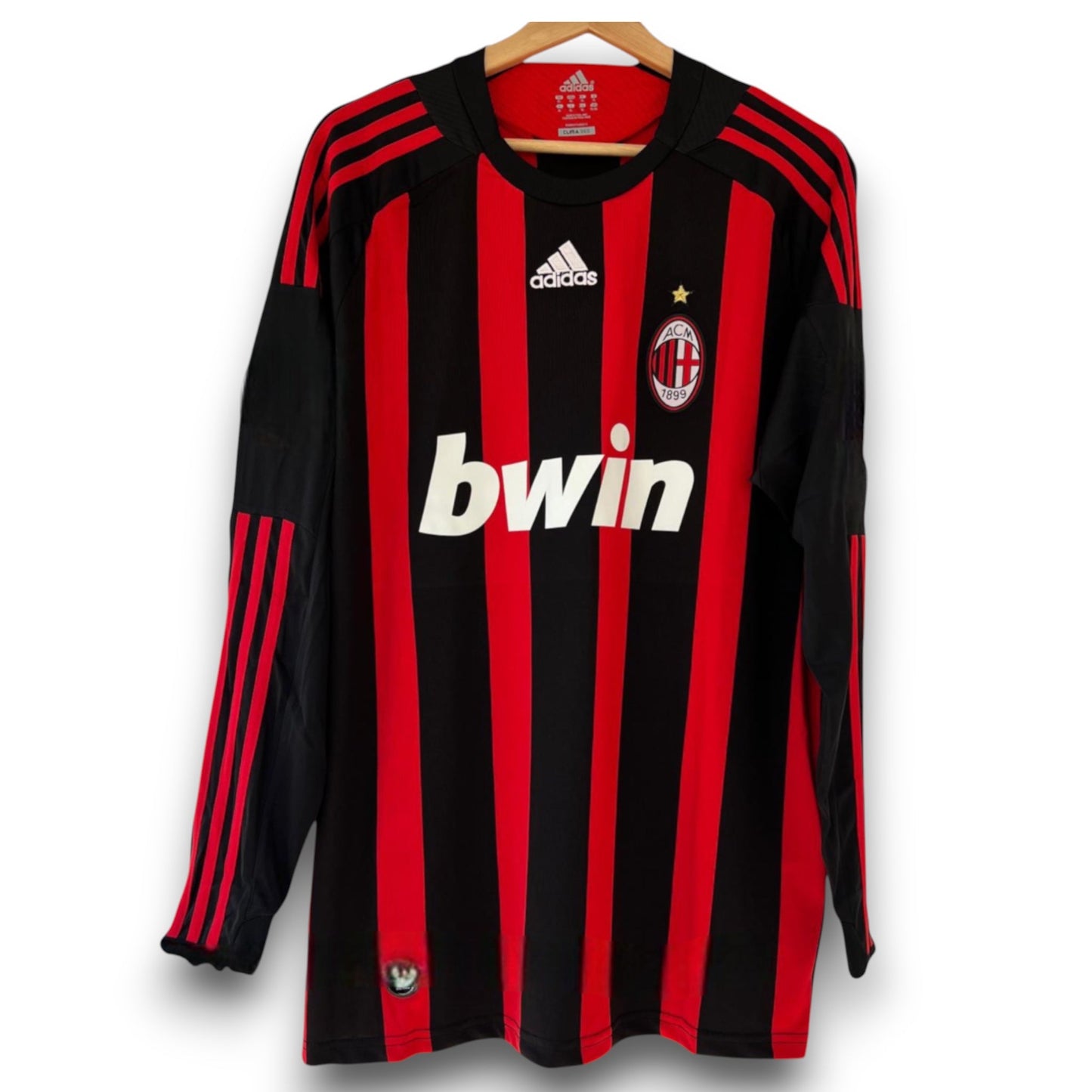 AC Milan 2008-2009 Home Long-Sleeve Jersey