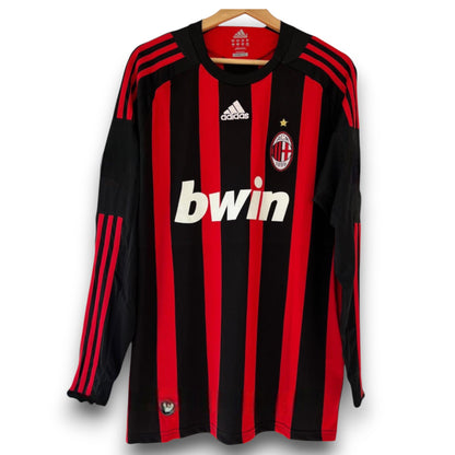 AC Milan 2008-2009 Home Long-Sleeve Jersey