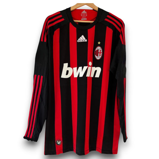 AC Milan 2008-2009 Home Long-Sleeve Jersey
