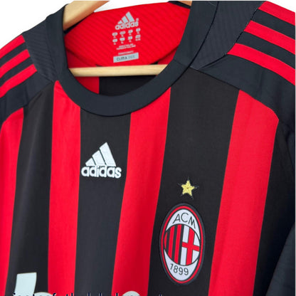 AC Milan 2008-2009 Home Long-Sleeve Jersey