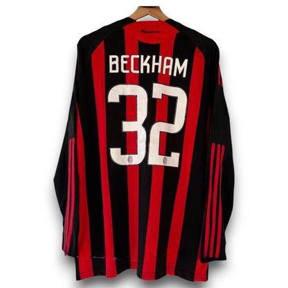 AC Milan 2008-2009 Home Long-Sleeve Jersey