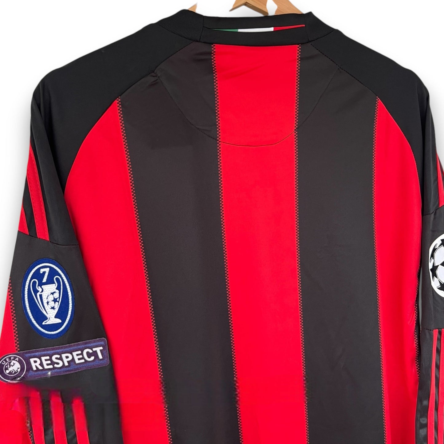 AC Milan 2010-2011 Home Long Sleeve Jersey