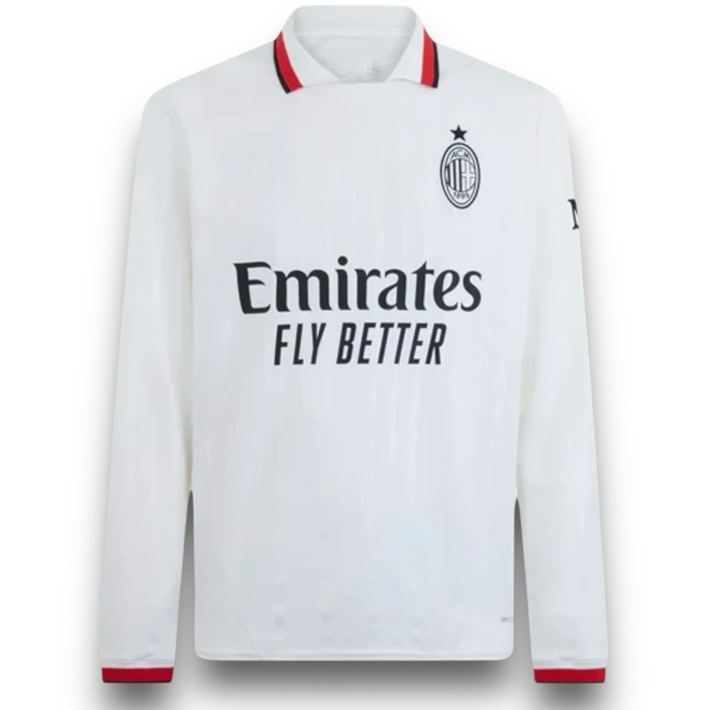 Camiseta AC Milán 2024-2025 Visitante Manga Larga