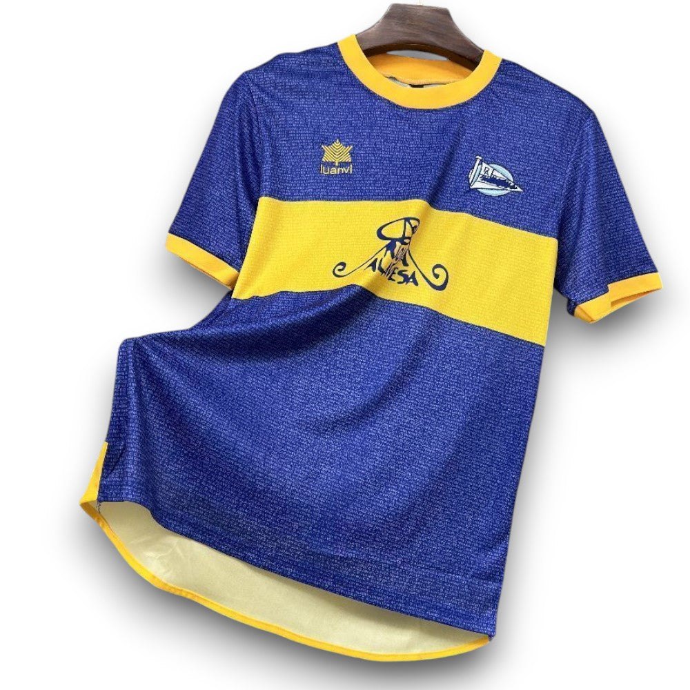 Alavés 2000-2001 UEFA Final Shirt