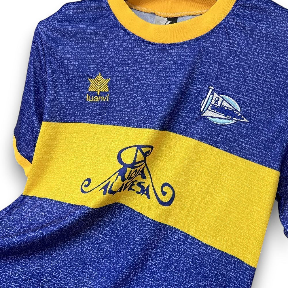 Alavés 2000-2001 UEFA Final Shirt