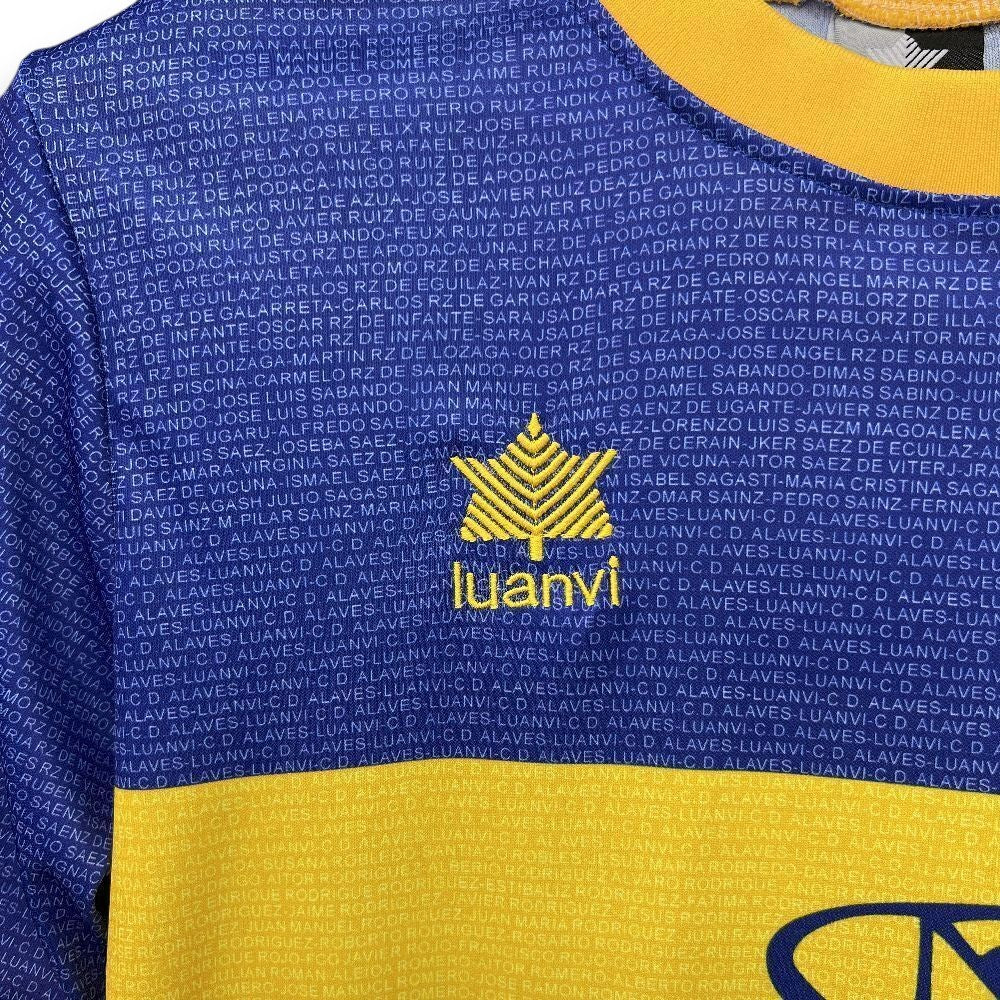 Alavés 2000-2001 UEFA Final Shirt