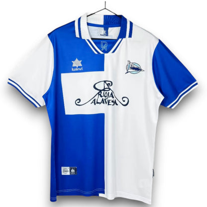Alavés 2000-2001 Home UEFA Shirt