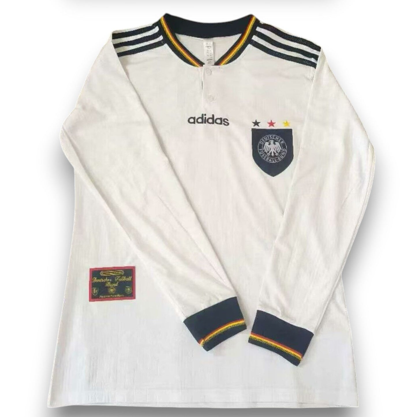 Maillot Allemagne 1996 Domicile Manches Longues