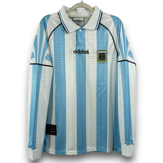 Argentina 1996-1997 Home Long-Sleeve Jersey