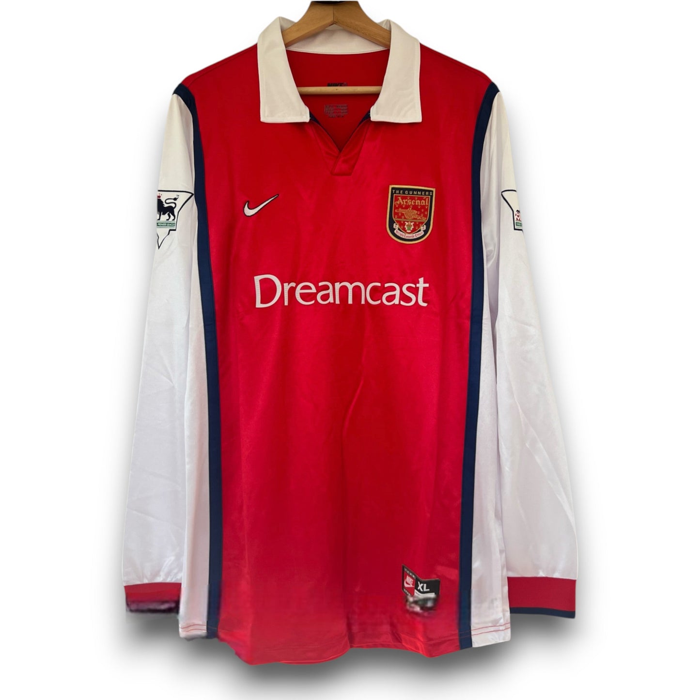Arsenal 1998 Home Long Sleeve Jersey