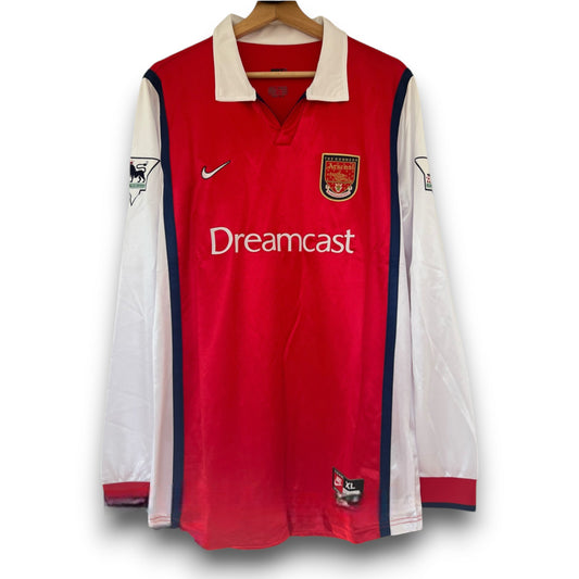 Arsenal 1998 Home Long Sleeve Jersey