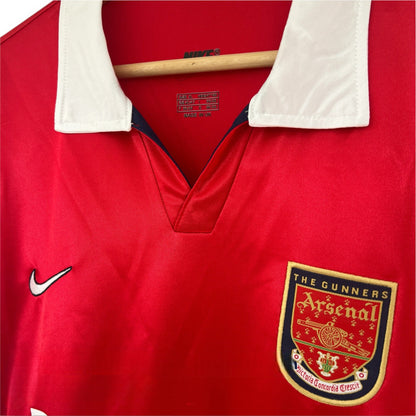 Arsenal 1998 Home Long Sleeve Jersey