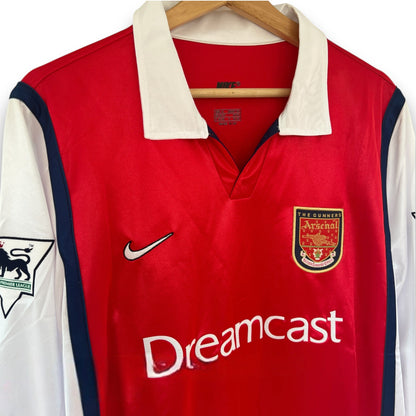 Arsenal 1998 Home Long Sleeve Jersey