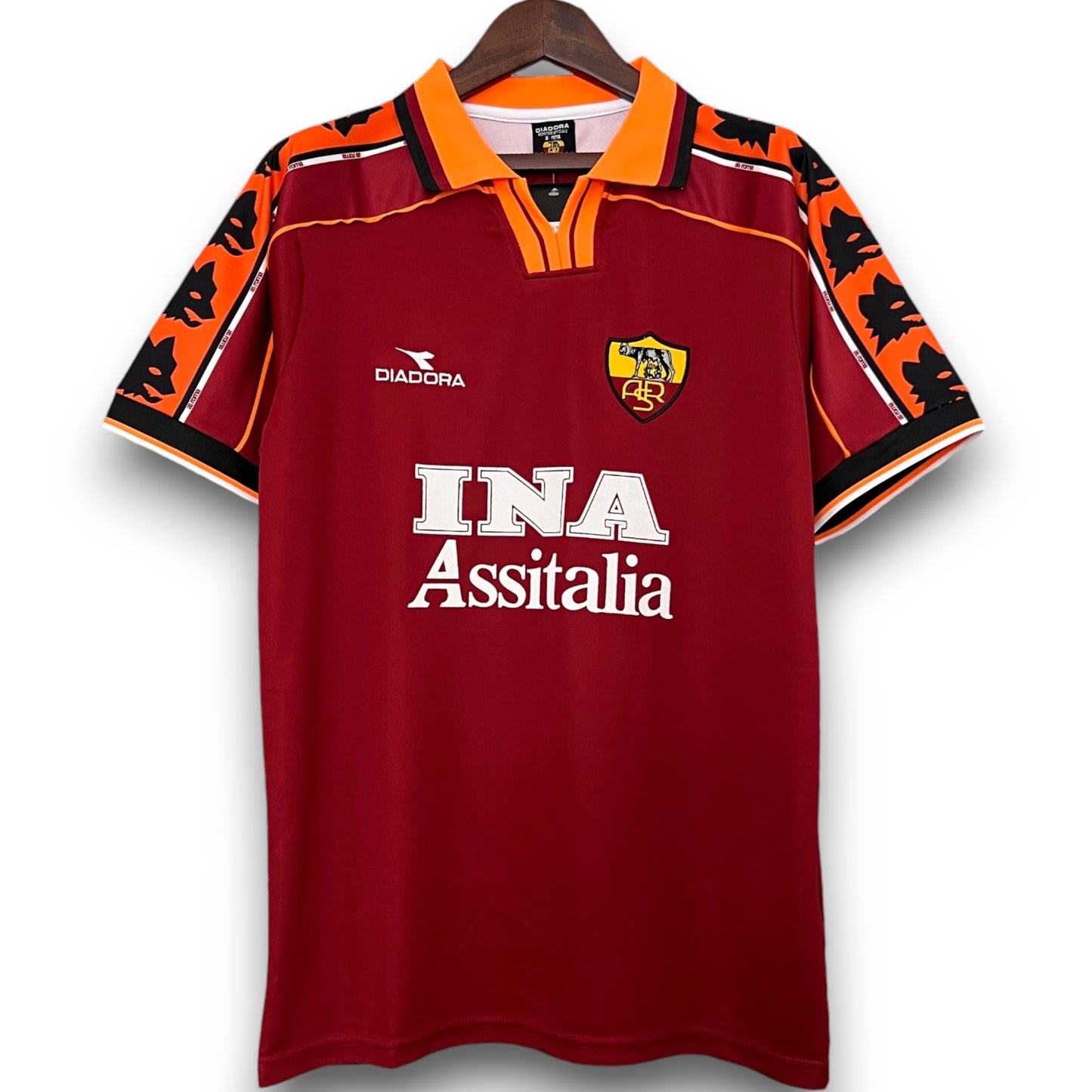 AS Roma 1998-1999 Home Jersey
