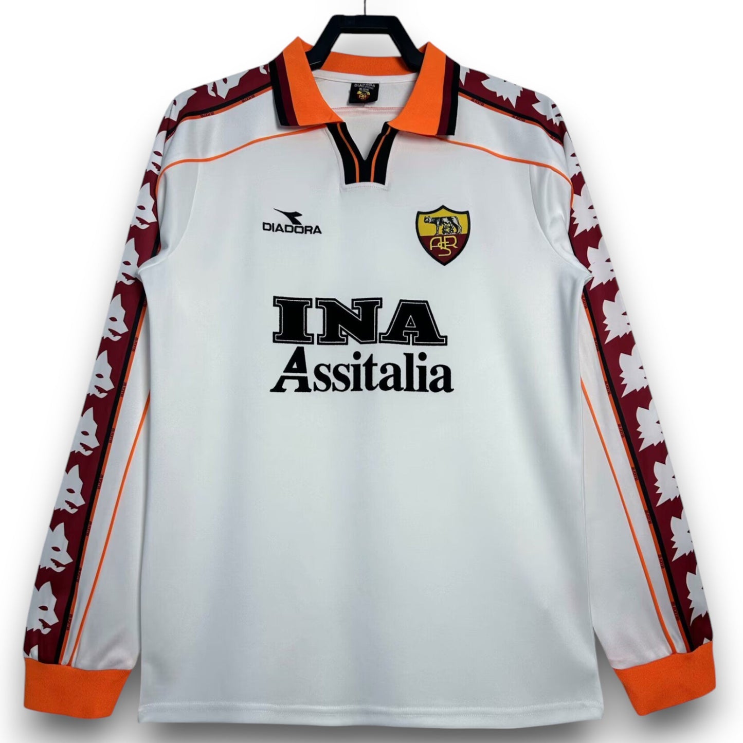 AS Roma 1998-1999 Away Long-Sleeve Shirt