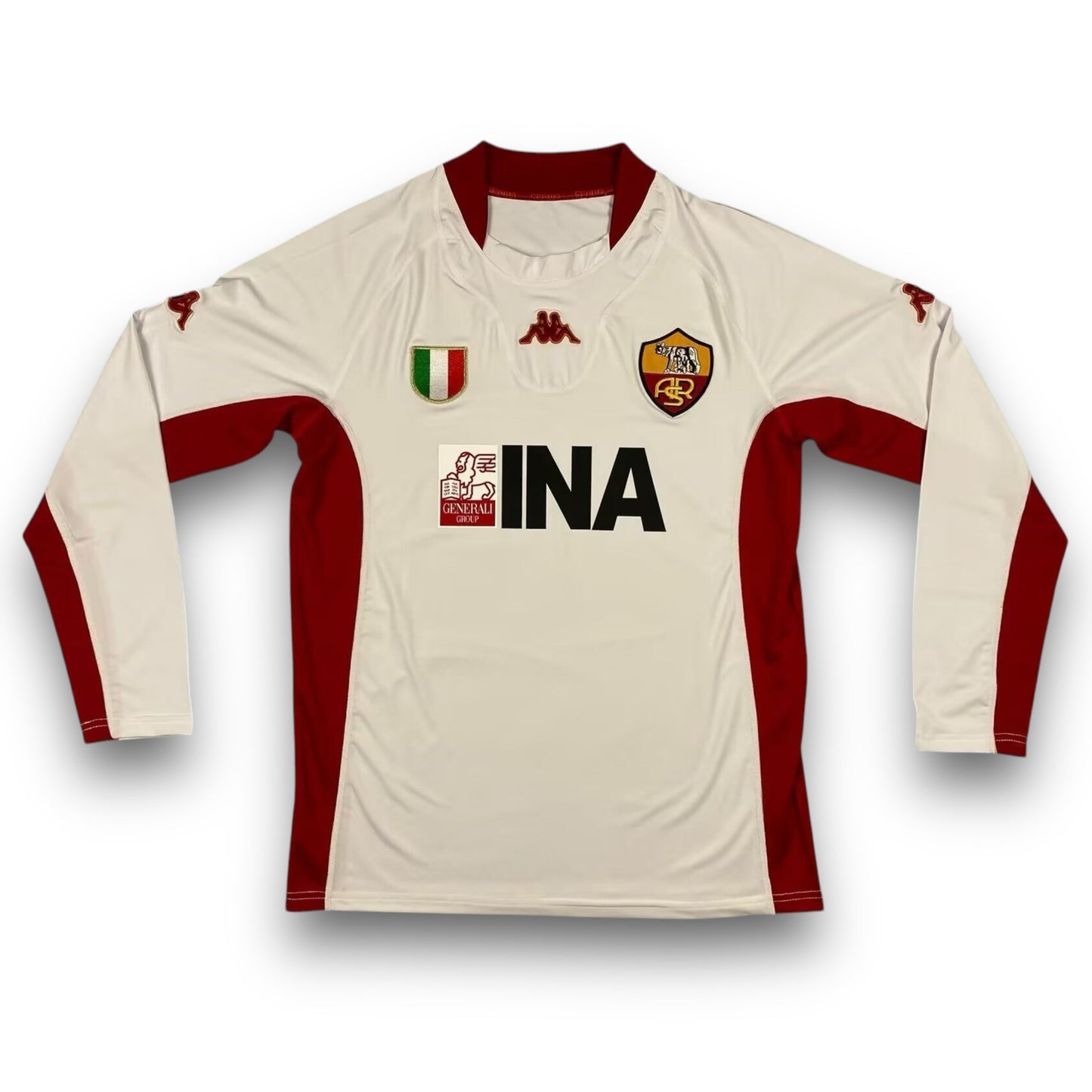 AS Roma 2001-2002 Away Long Sleeve Shirt