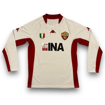 AS Roma 2001-2002 Away Long Sleeve Shirt