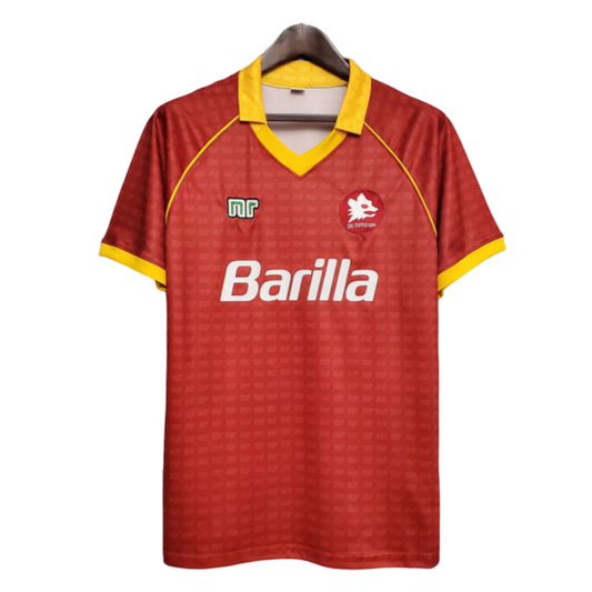 AS Roma 1990-1991 Home Shirt