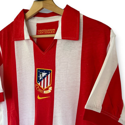 Atletico Madrid 2003-2004 Home Centenary Jersey