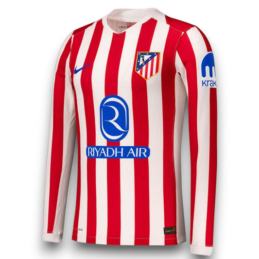 Maillot Atlético de Madrid 2025-2026 Domicile Manches Longues