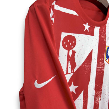 Maillot Atlético de Madrid 2025-2026 Avant-match Domicile Manches Longues