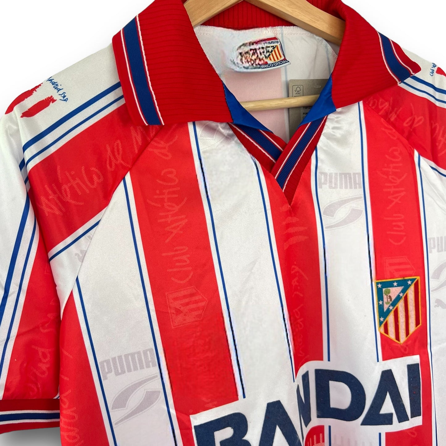 Atletico de Madrid 1996-1997 Home Shirt