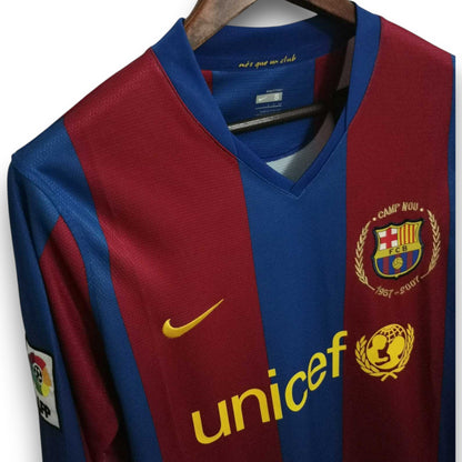 Barcelona 2007-2008 Home Long-Sleeve Jersey