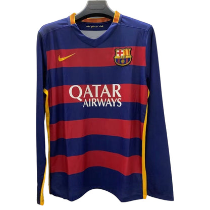 Barcelona 2015-2016 Home Shirt - Long Sleeve