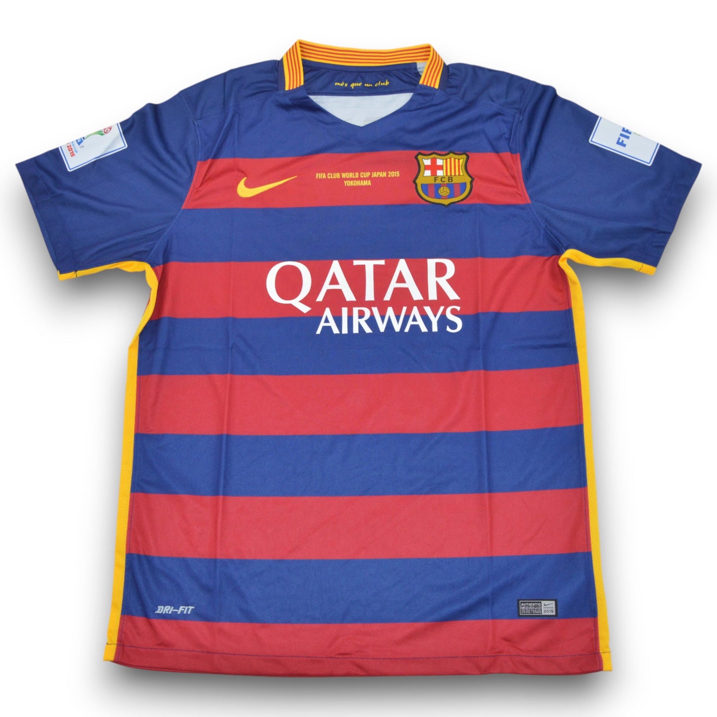 Barcelona 2015-2016 Home Club World Cup Jersey