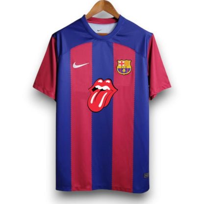 Maillot Barcelona x Rolling Stones 2023-2024 Domicile
