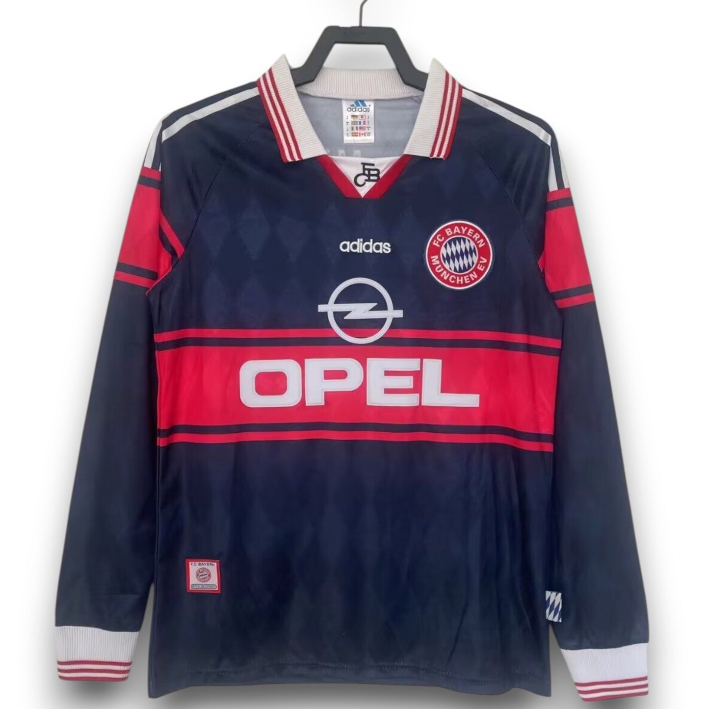 Bayern Munich 1997-1998 Home Long Sleeve Jersey