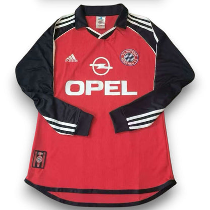Bayern Munich 2000-2001 Home Long-Sleeve Jersey