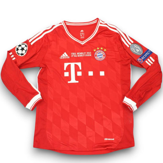 Bayern Munich 2012-2013 Home Long Sleeve UCL Final Jersey