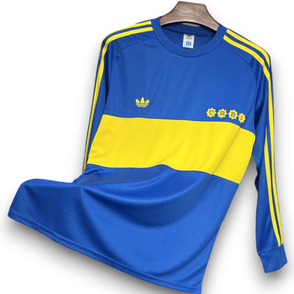 Boca Juniors 1981 Home Long Sleeve Shirt