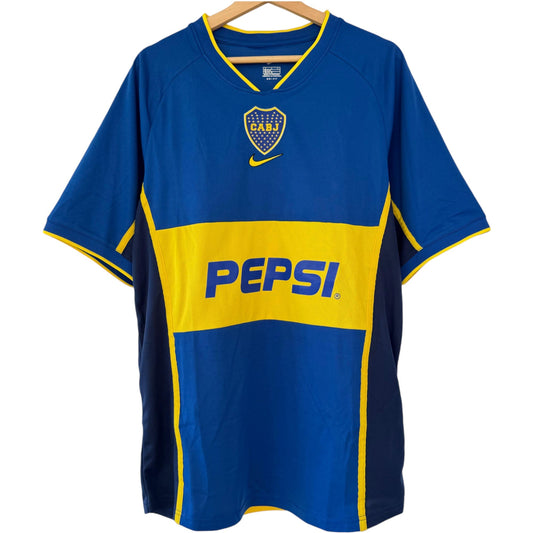 Boca Juniors 2001-2002 Home Jersey