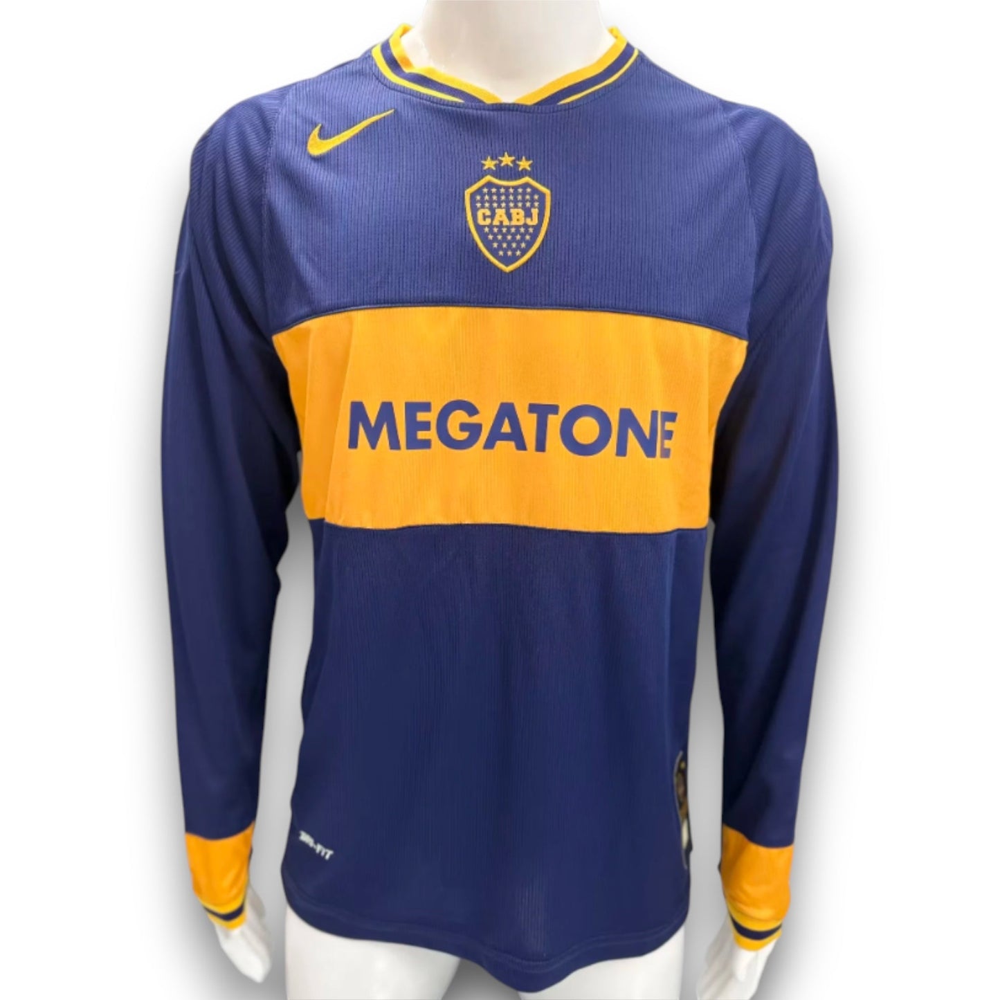 Boca Juniors 2006-2007 Long Sleeve Home Shirt