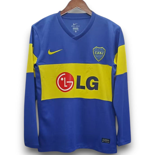 Boca Juniors 2011-2012 Home Long Sleeve Jersey