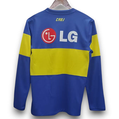 Boca Juniors 2011-2012 Home Long Sleeve Jersey