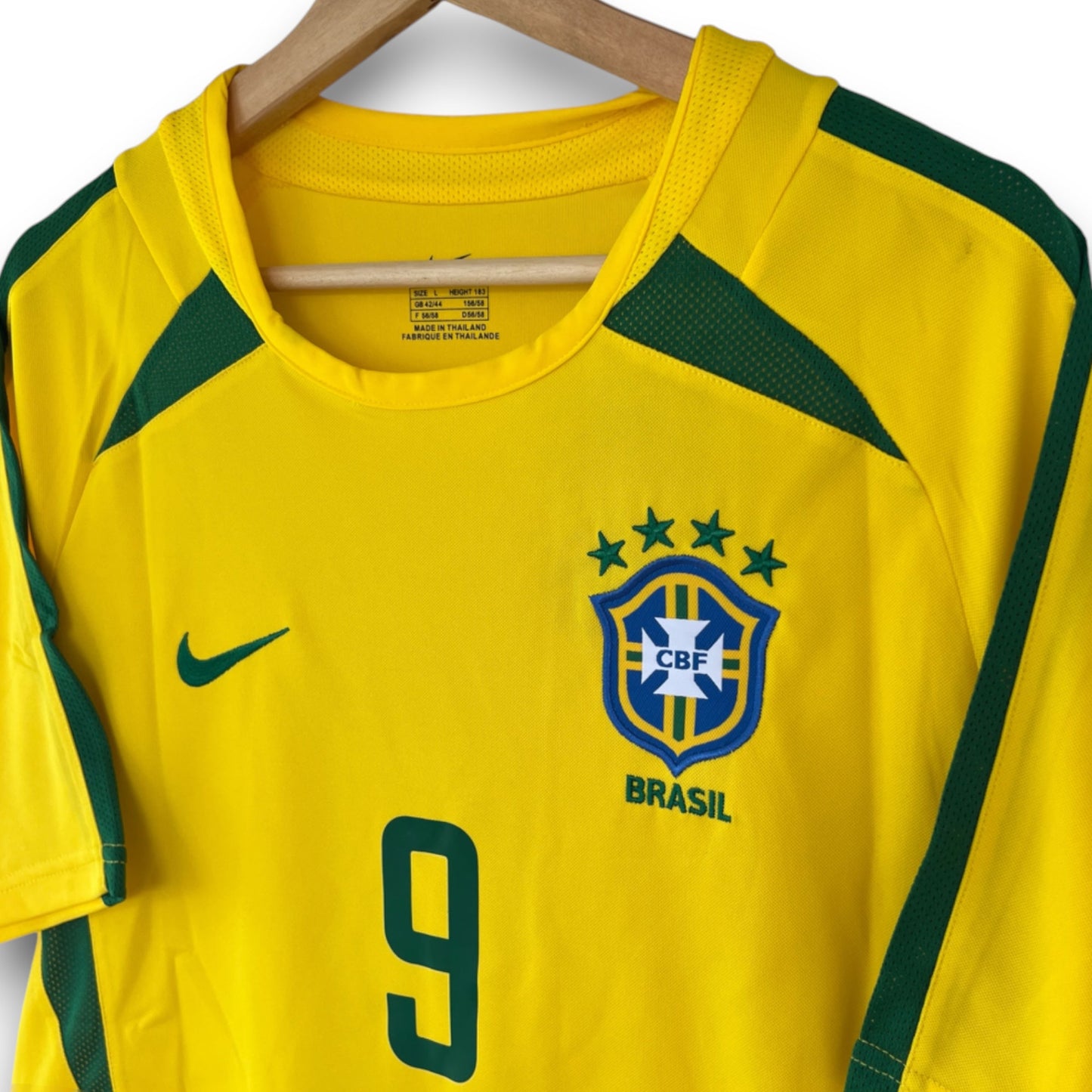 Camiseta Brasil 2002 Local